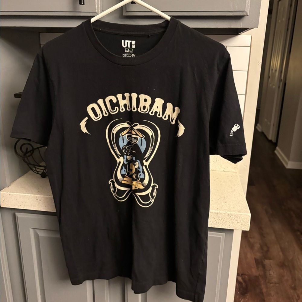 Black Nippon Omiyage Graphic Tee by Uniqlo